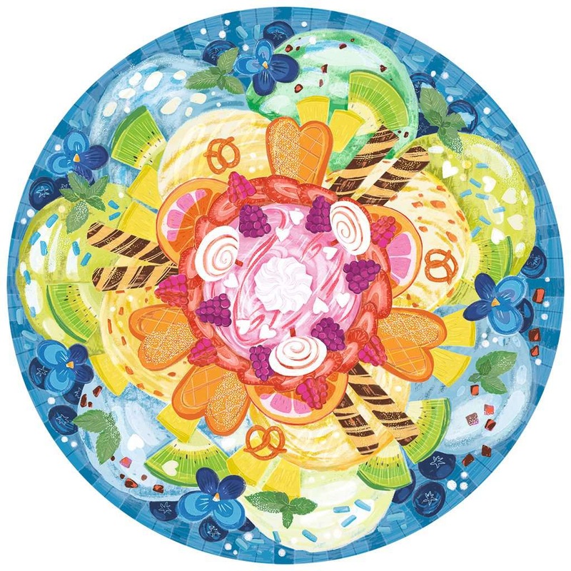 Ice Cream (Circles of Colour, 500 piece)