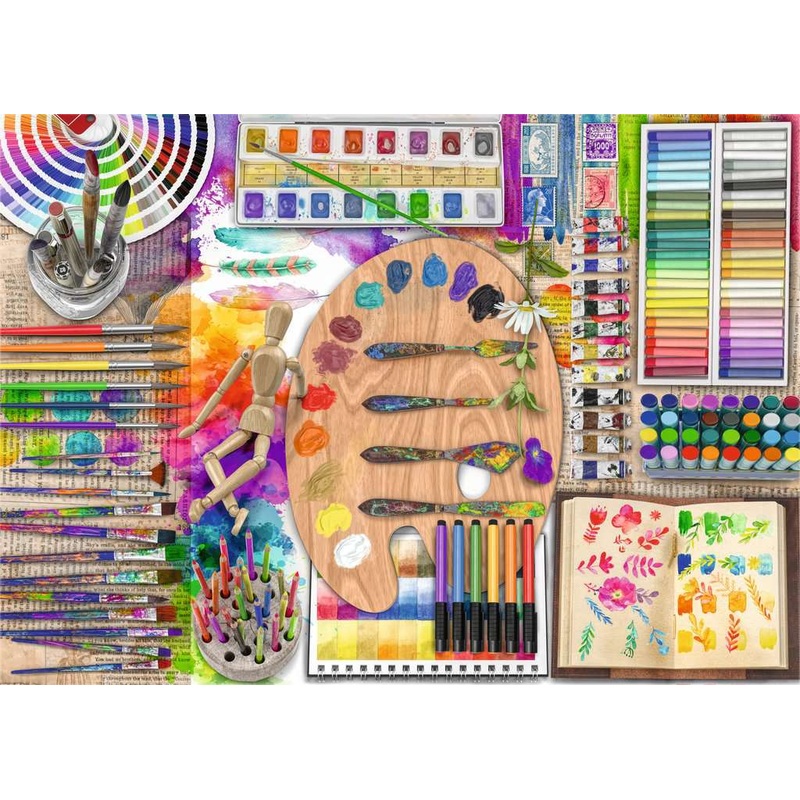 The Artist's Palette (500 piece LARGE)