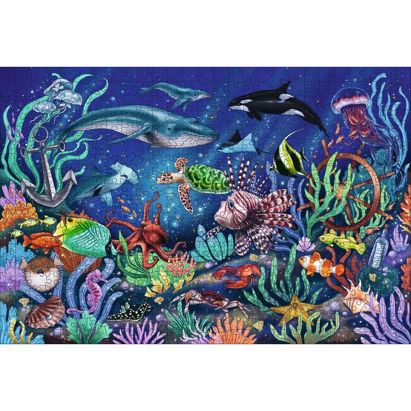 Under the Sea Puzzle (Wooden, 500pc)