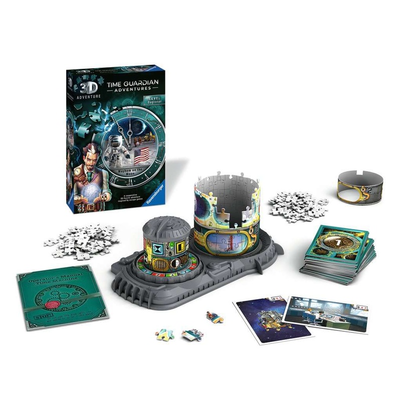 3D Time Guardian Adventure: Mayhem on the Moon