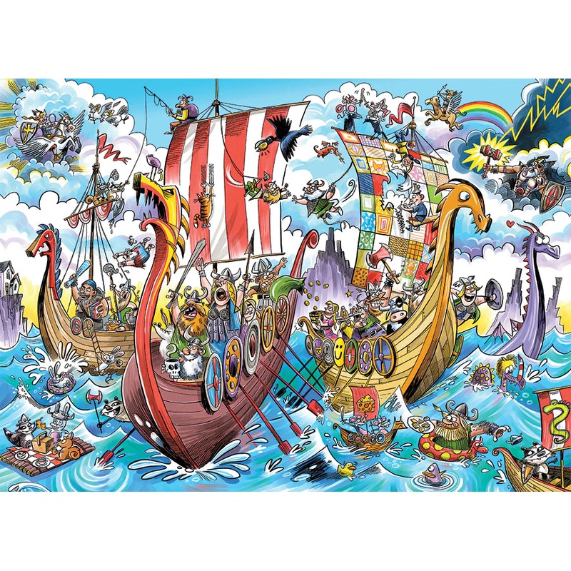 DoodleTown: Viking Voyage (1000pc)