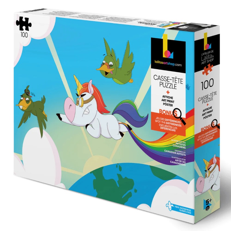 Flying Unicorn (100 pieces, Lalita's Art Shop)