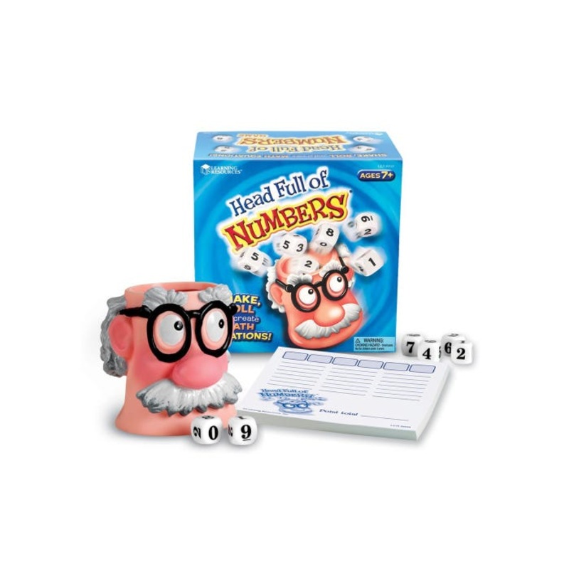 Head Full of Numbers Math Game