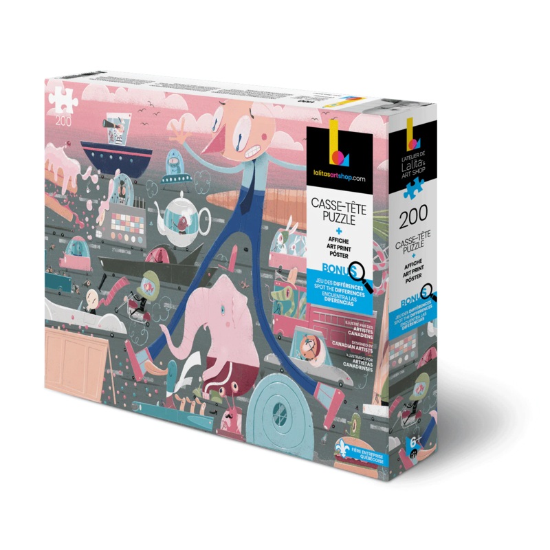 Panic in Traffic (200 pieces, Lalita's Art Shop)