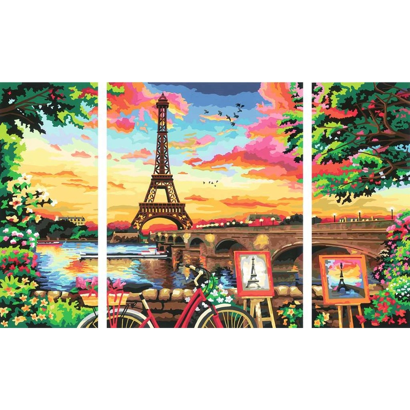 Paris Reflections (CreArt Painting by Number)