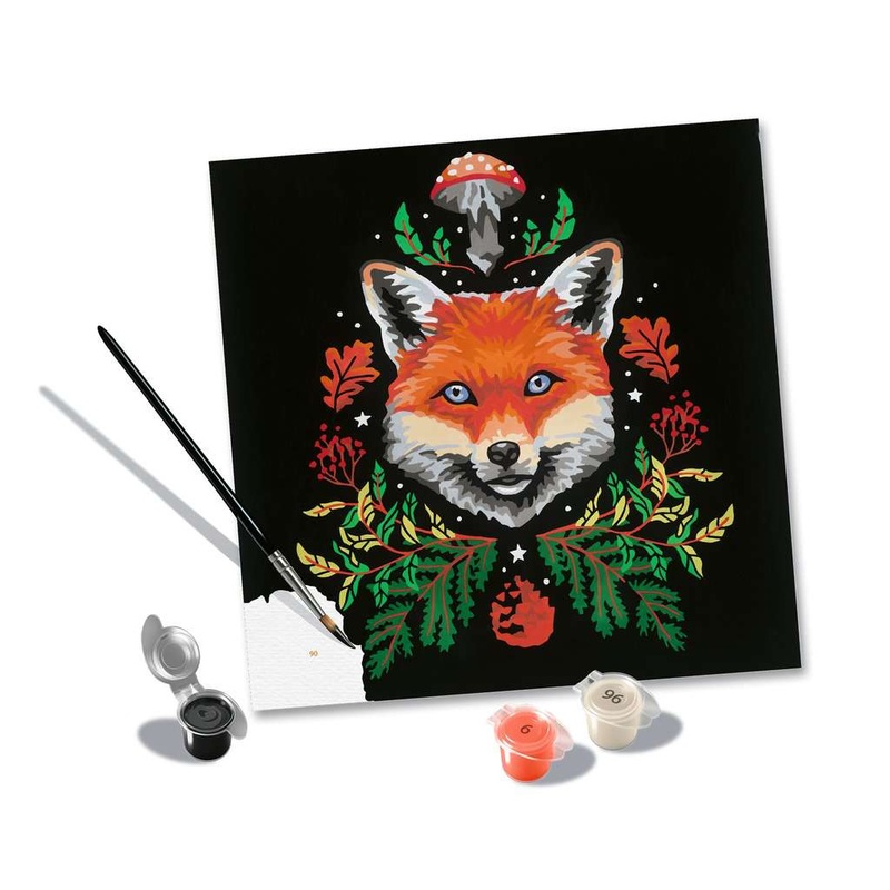 Pixie Cold: Fox (CreArt Painting by Number)