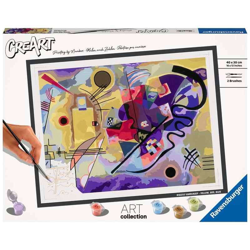 Kandinsky  Yellow, Red, Blue Painting (CreArt Painting by Number)