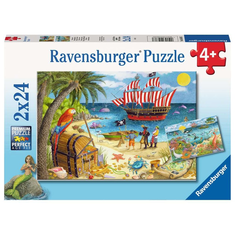 Pirates and Mermaids (2x24pc)