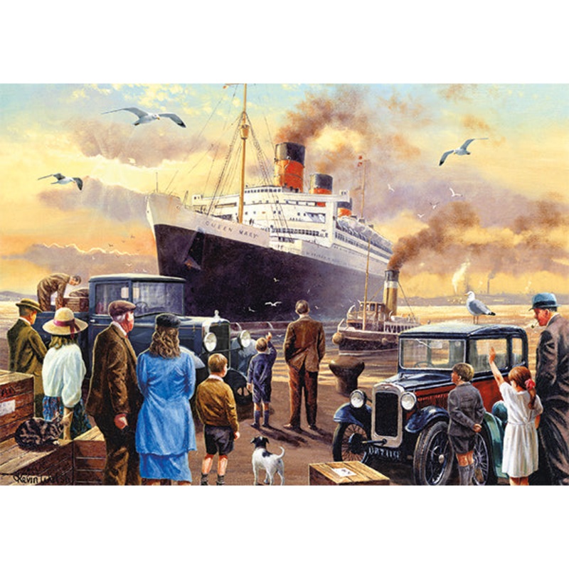 R.M.S. Queen Mary (1000pc by Piatnik)