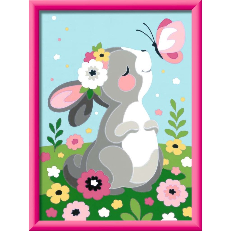 Beautiful Bunny (CreArt Painting by Number)