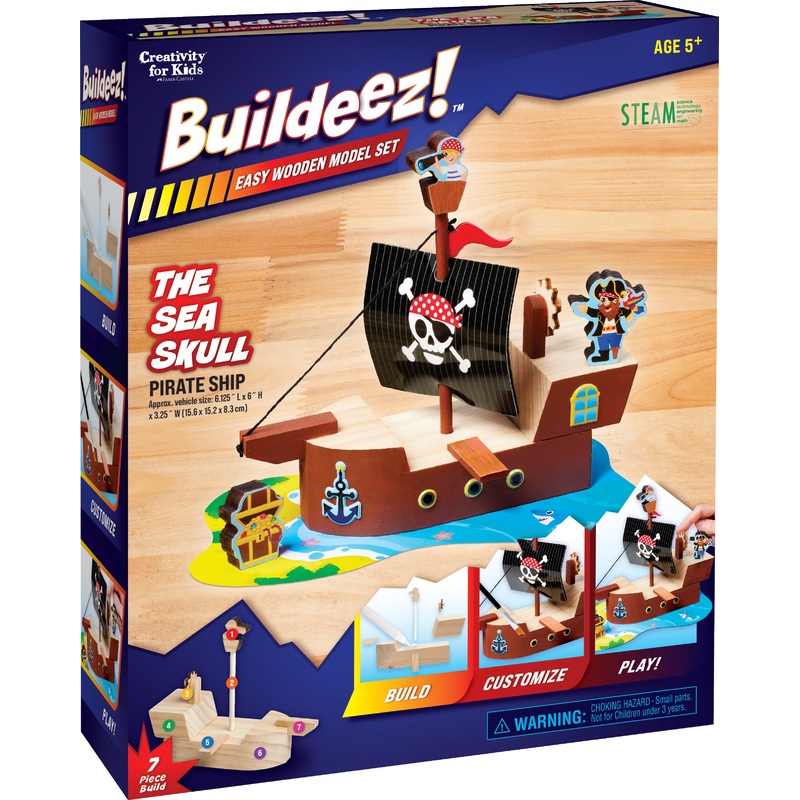 Buildeez!: Pirate Ship - The Sea Skull