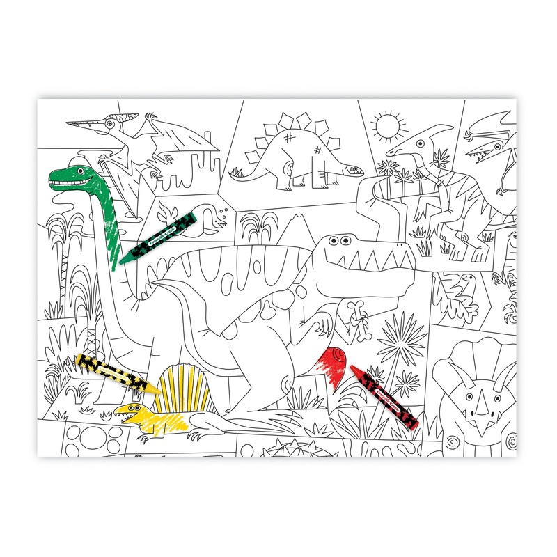 Colouring Poster Art Set (by Crocodile Creek)