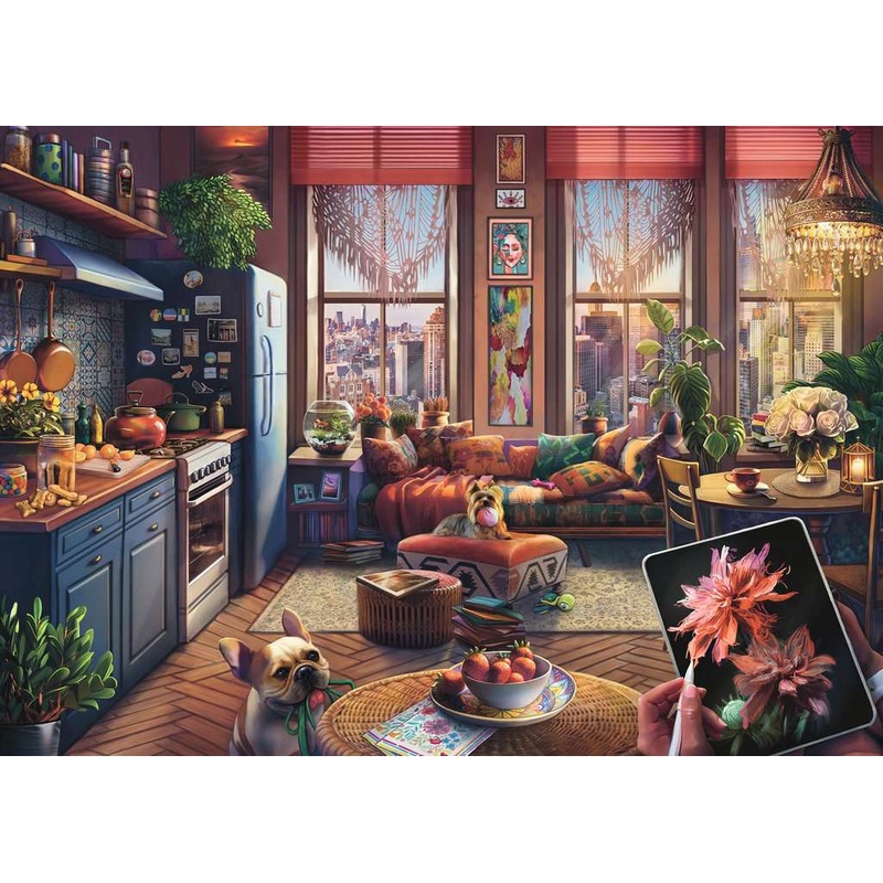Cozy Boho Studio (500 piece LARGE)