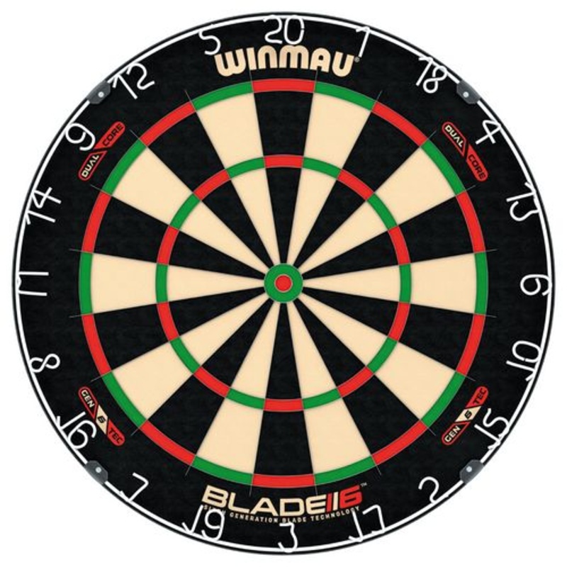 Dartboard: Winmau PRO Blade 6 Dual Core