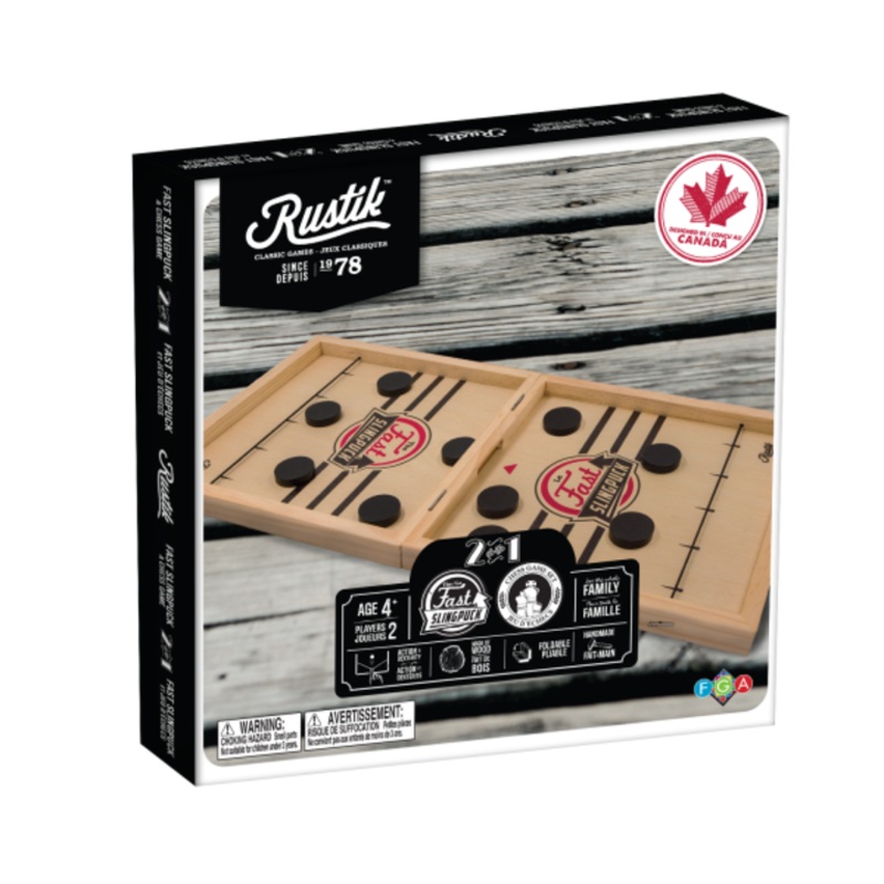 Foldable Chess & Fast Sling Puck 2-in-1 (by Rustik)