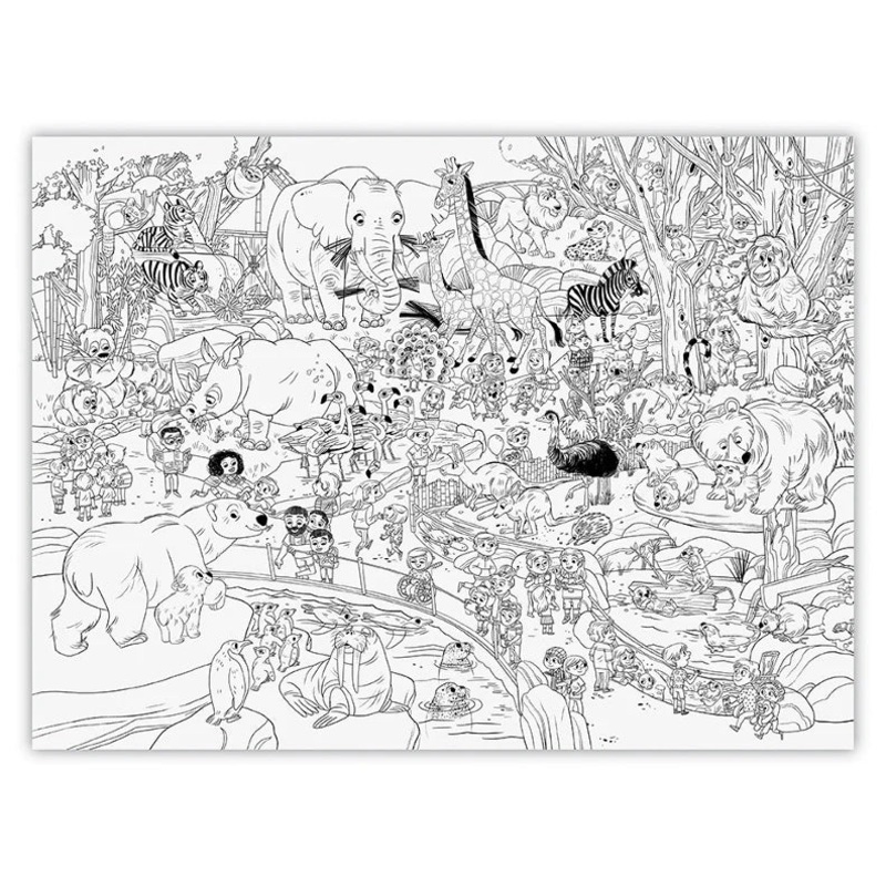Giant Colouring Poster (by Crocodile Creek)