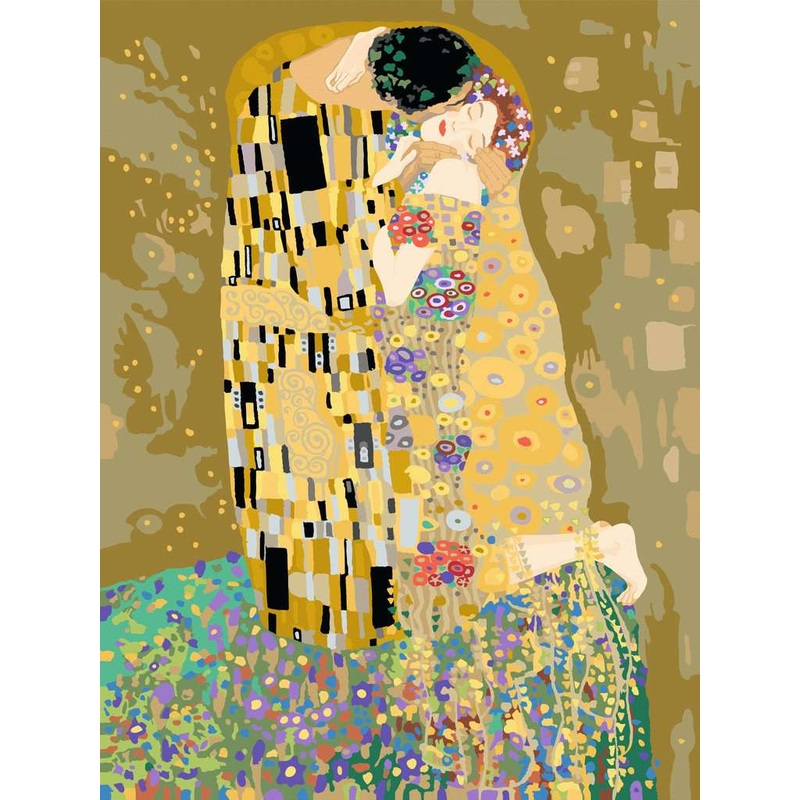 Klimt: The Kiss (CreArt Painting by Number)