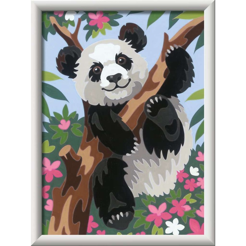 Playful Panda (CreArt Painting by Number)