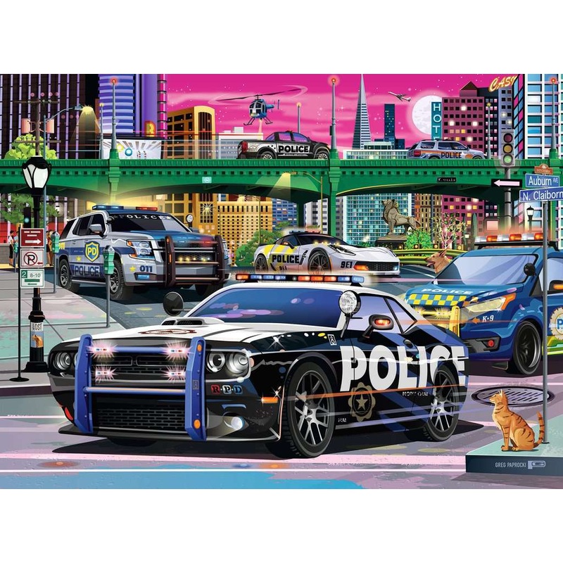 Police on Patrol (150pc XXL)
