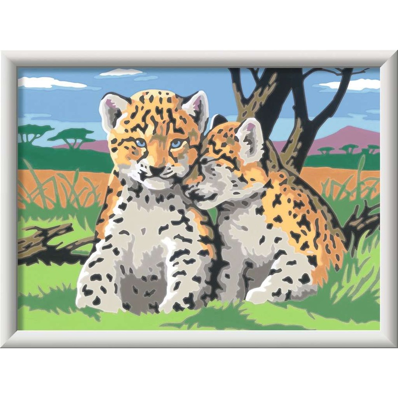 Safari Friends (CreArt Painting by Number)