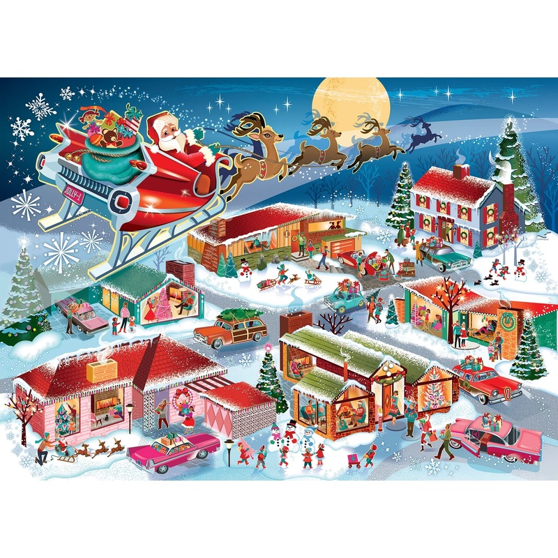Santa's Flyby (family pieces)