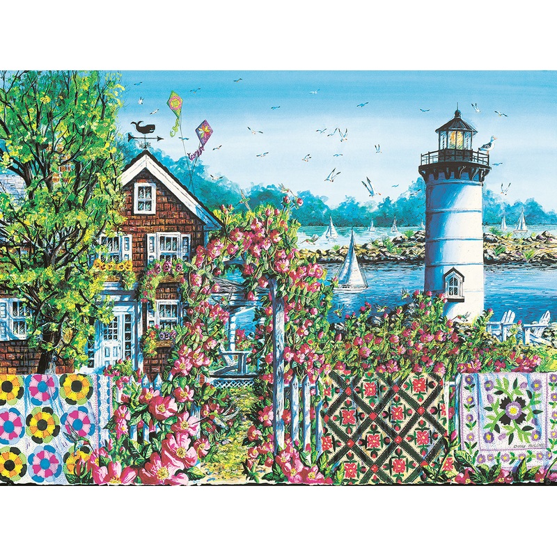 Suns Out 1000 Pc Summer Rose Harbour