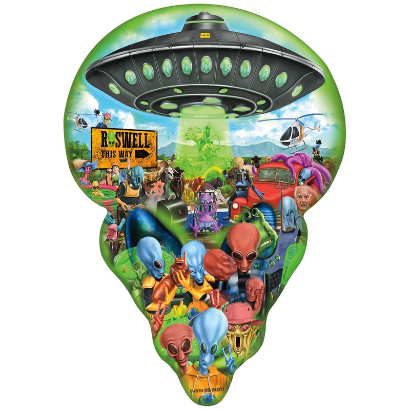Suns Out 750 Pc Roswell This Way (shaped)