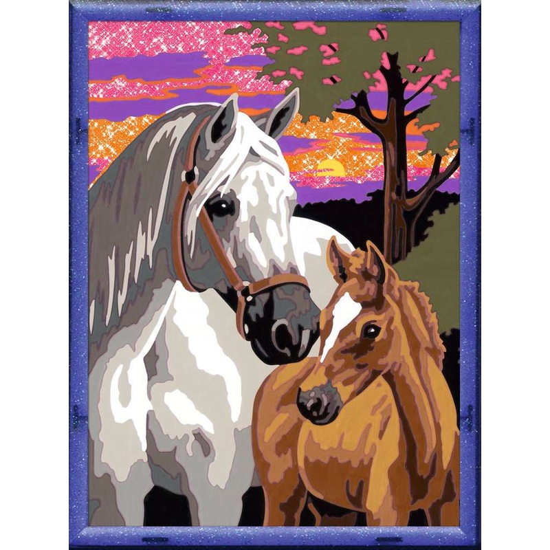 Sunset Horses (CreArt Painting by Number)
