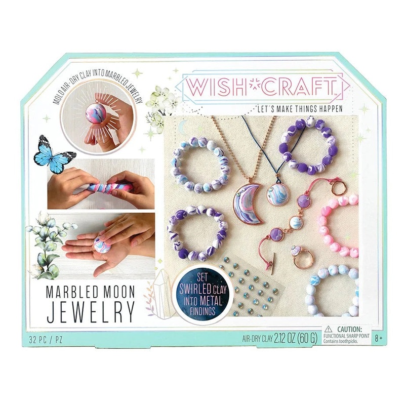 Wish*Craft: Marbled Moon Jewelry