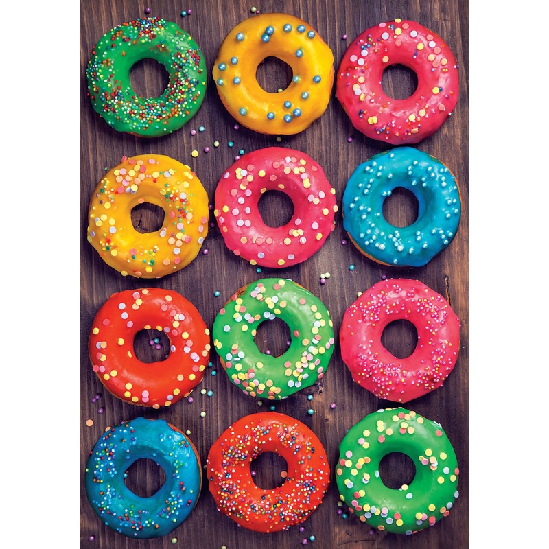 Colourful Donuts (500pc)