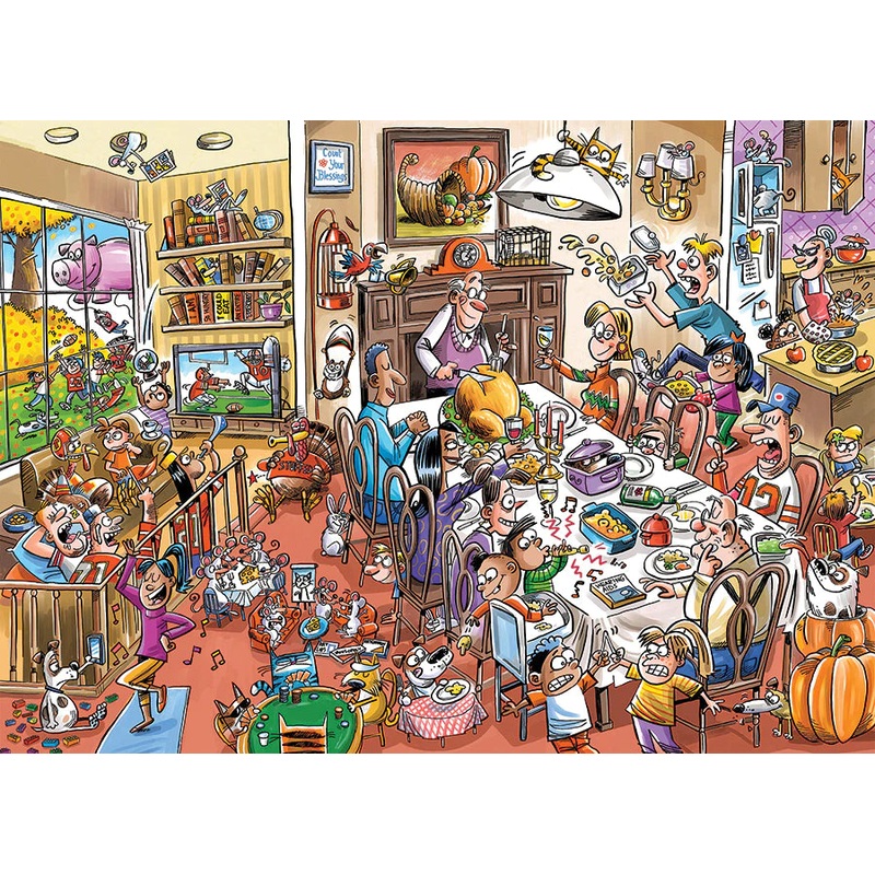 DoodleTown: Thanksgiving Togetherness (1000pc)