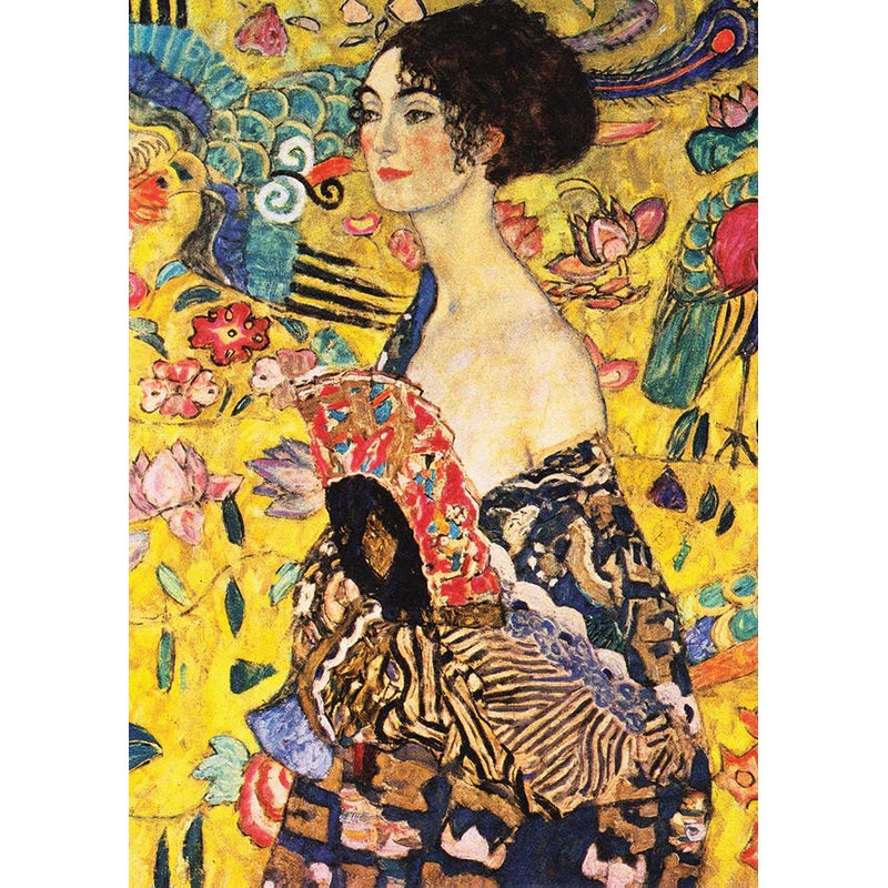 Klimt: Lady with a Fan