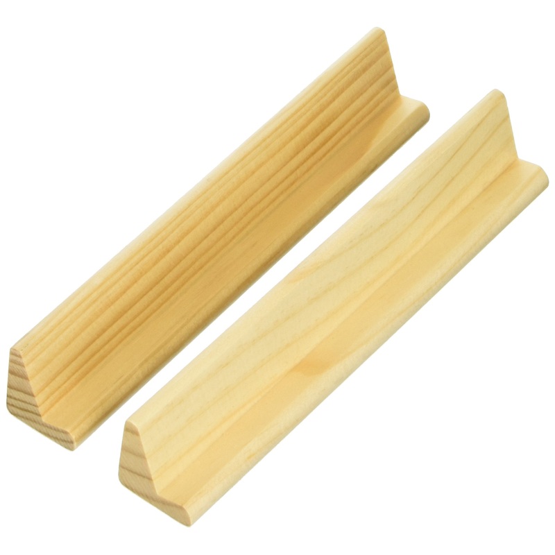 Wooden Domino Racks (2pk small size)