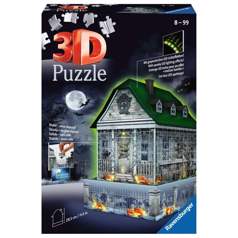 3D Puzzle - Haunted House (Night Edition)
