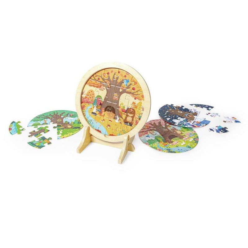 4-Seasons Layer Puzzle (Hape)