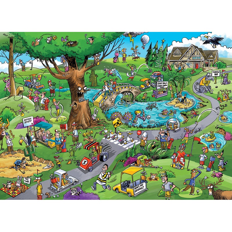 DoodleTown: Par for the Course (1000pc)