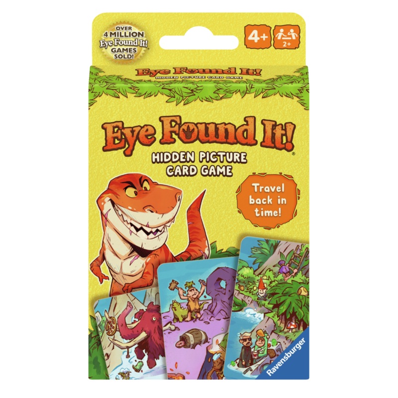 Eye Found It! Hidden Picture Card Game (WORLD OF DINOSAURS)