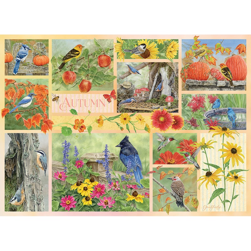 Garden Birds in Autumn