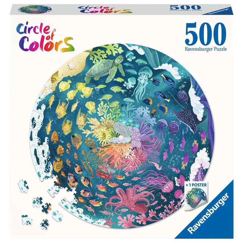 Ocean (Circles of Colour, 500 piece)