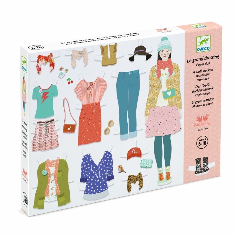 Paper Dolls: One Big Dressing Room (by Djeco)