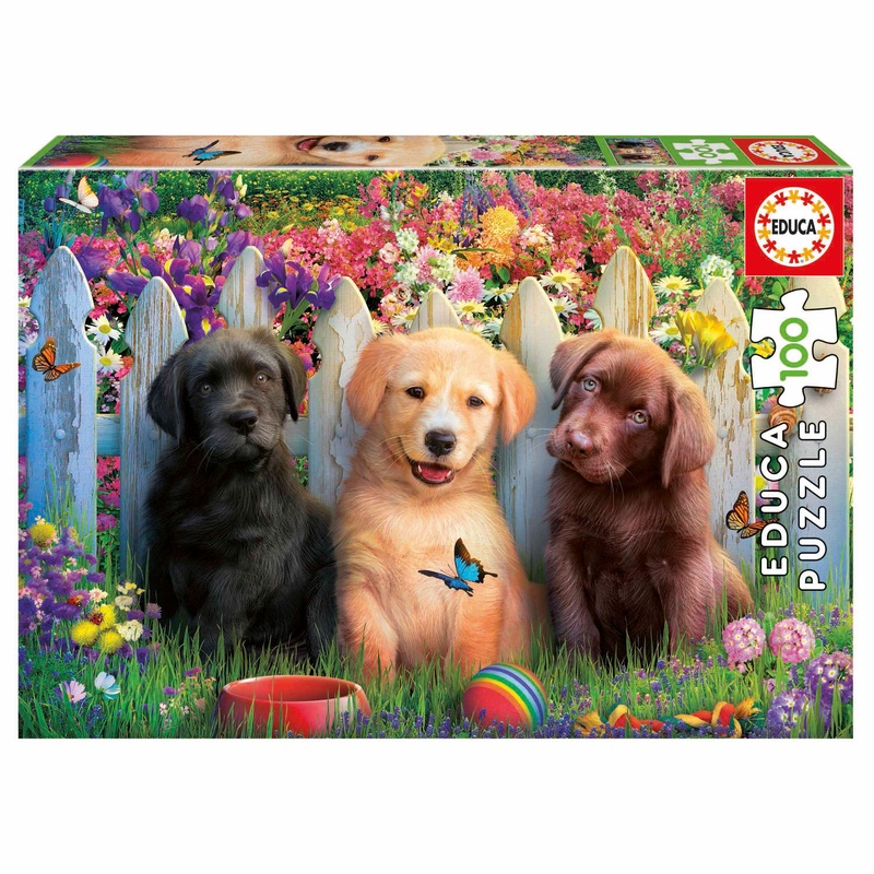 Posing Puppies (100pc)
