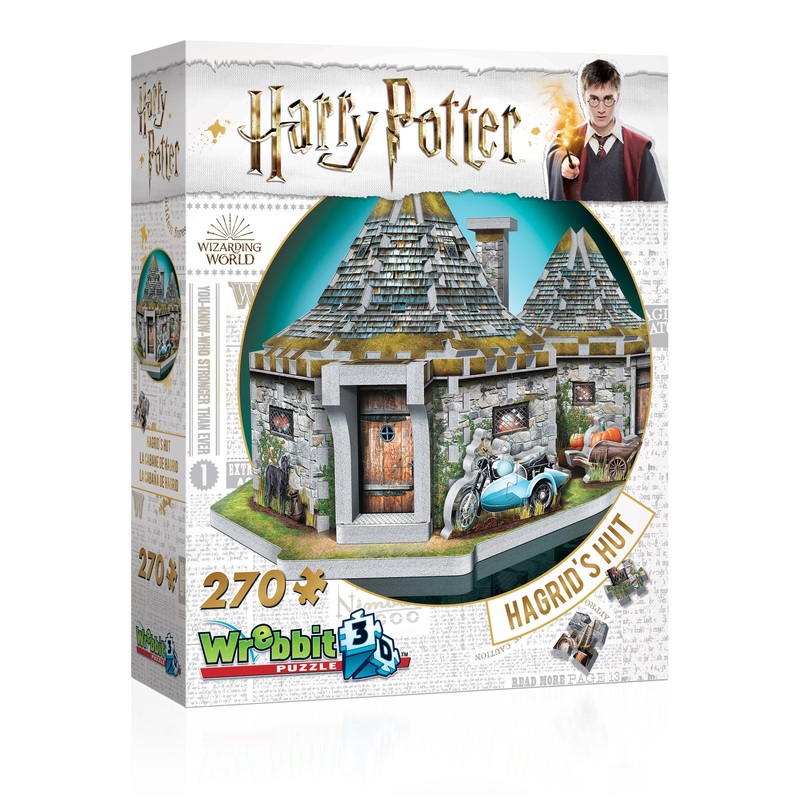Wrebbit 3D Hogwarts Hagrid's Hut