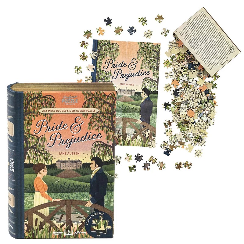 Classic Double-Sided Jigsaw Puzzle (Professor Puzzle)