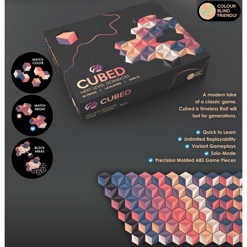 Cubed: Next Level Dominoes (Standard Edition)