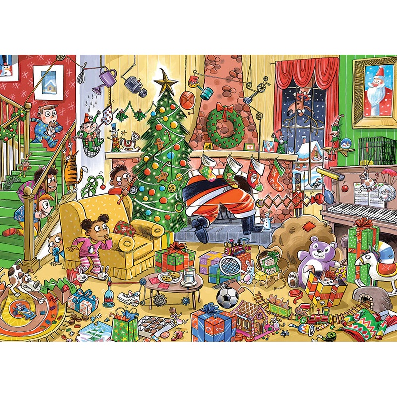 DoodleTown: Catching Santa (1000pc)