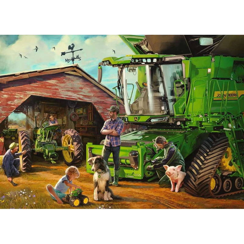 John Deere: Then & Now