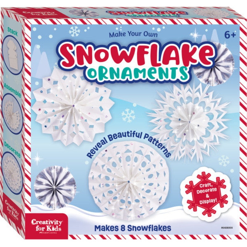 Make Your Own Snowflake Ornaments