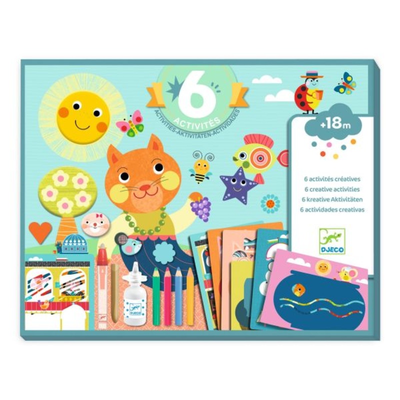 Multi-Activity Kit: The Cat and His Pals (by Djeco)