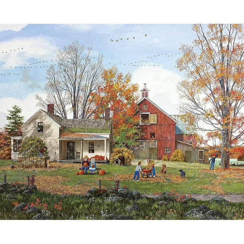 Raking Leaves