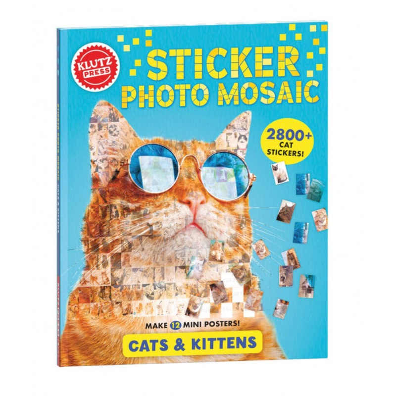 Sticker Photo Mosaic: Cats & Kittens